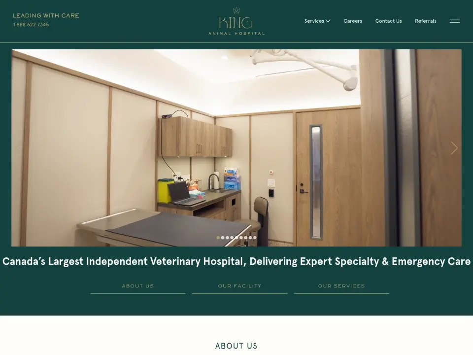 King Animal Hospital — Home