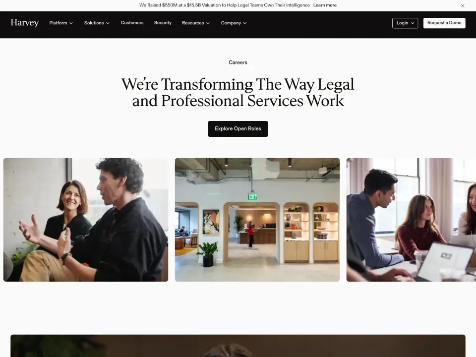 Harvey — Careers