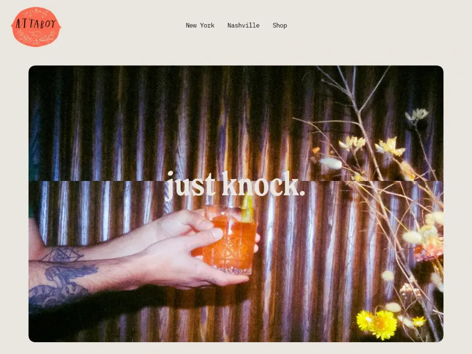 Attaboy — Home