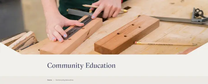 Community Education on North Bennet Street School