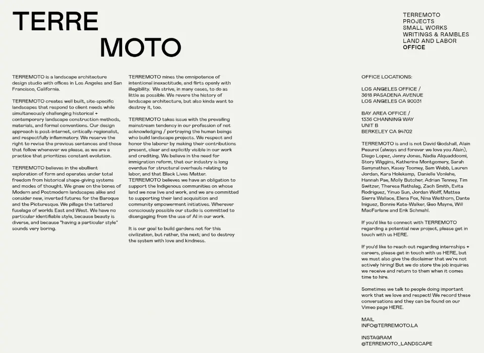 Terremoto — About
