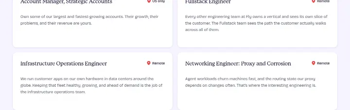 Content on Fly.io
