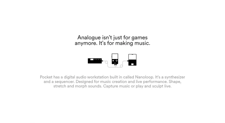 Analogue isn't just for games anymore. It's for… on Analogue
