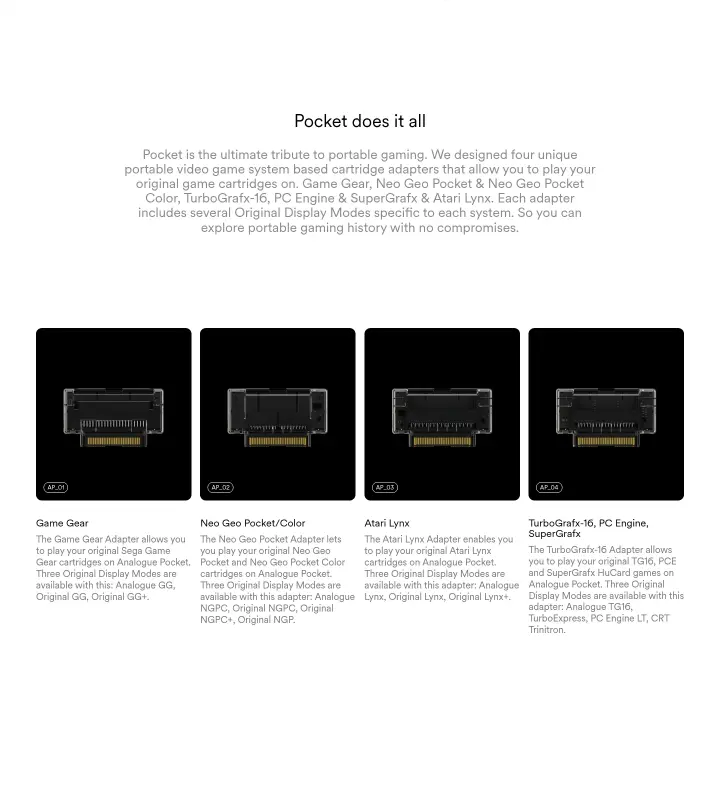 Pocket does it all on Analogue