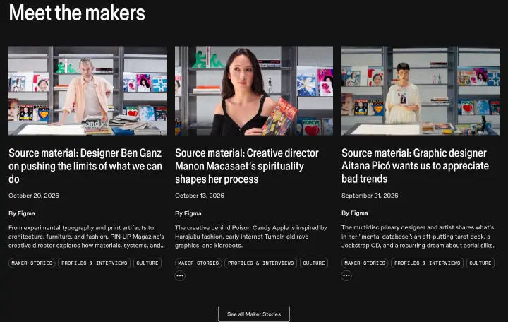 Meet the makers on Figma