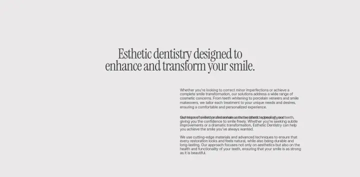 Esthetic dentistry designed to enhance and… on Aventura Dental Arts
