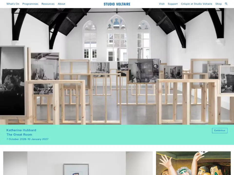 Studio Voltaire — Home