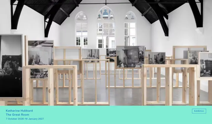 Katherine Hubbard The Great Room on Studio Voltaire