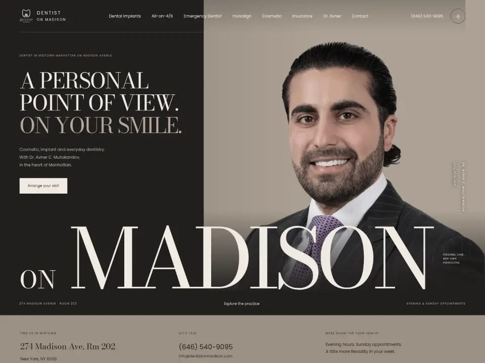 Dentist on Madison — Home