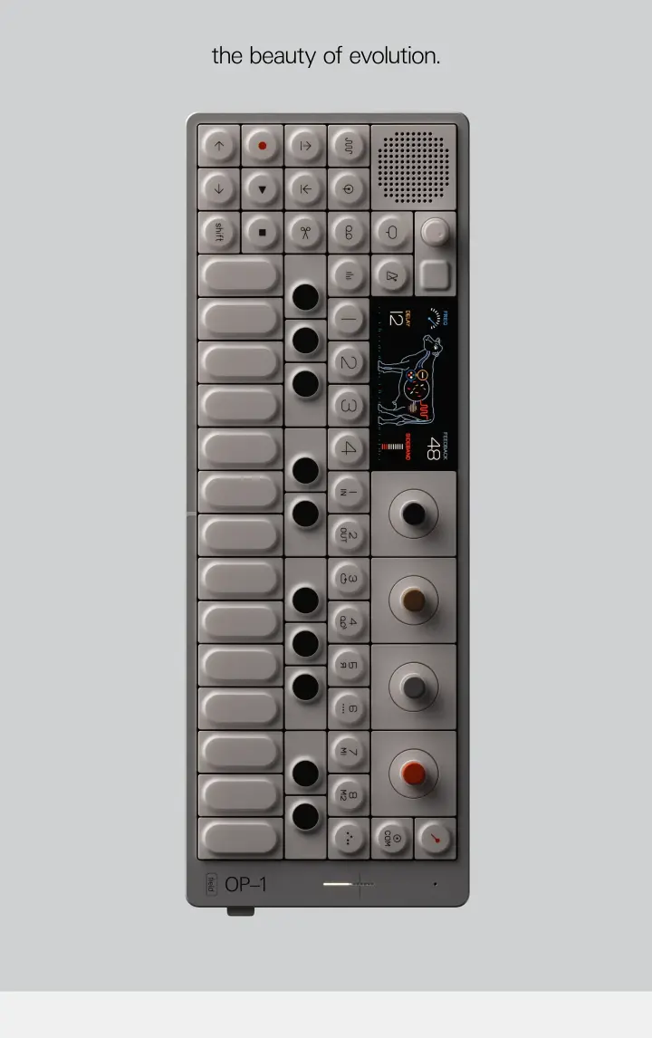 the beauty of evolution on Teenage Engineering
