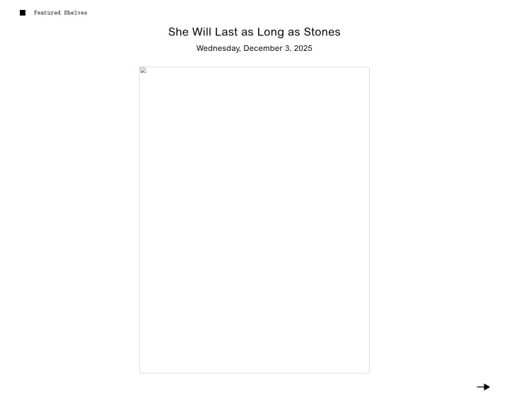 She Will Last as Long as Stones on Wendy's Subway