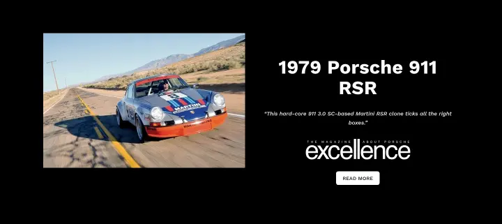 1979 Porsche 911 RSR on SV Automotive