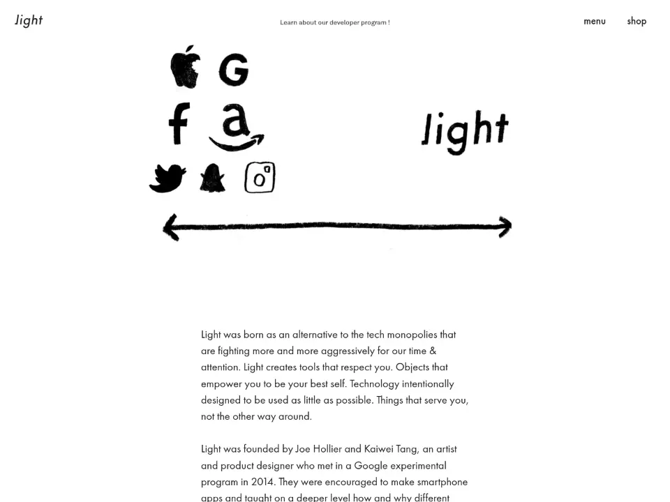 Light Phone — About