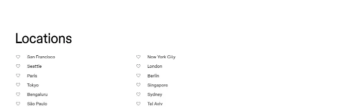 Locations on Figma