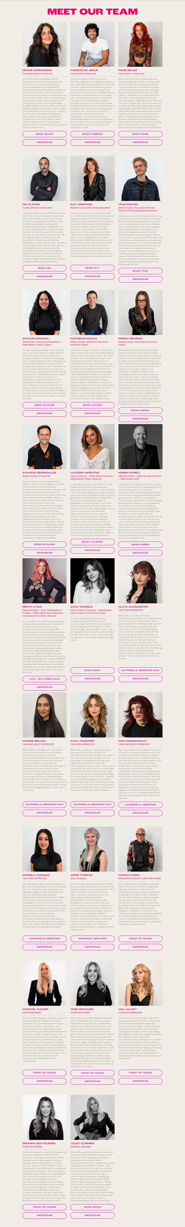 Meet Our Team on Valonz