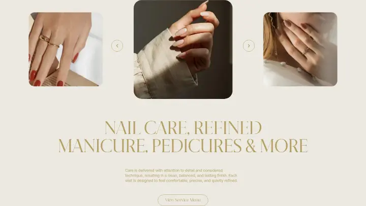 Nail care, refined manicure, pedicures & more on Venetian Nail Spa