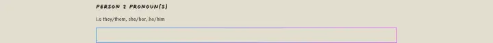 Person 2 Pronoun(s) on Kim Williams Weddings