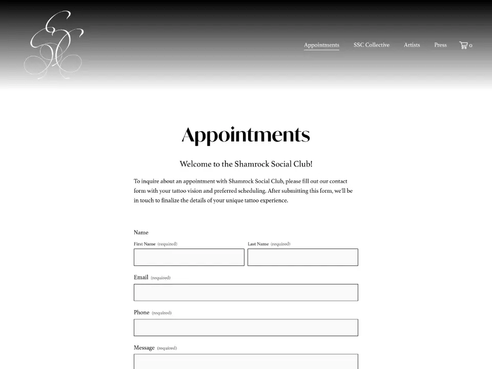 Shamrock Social Club — Booking