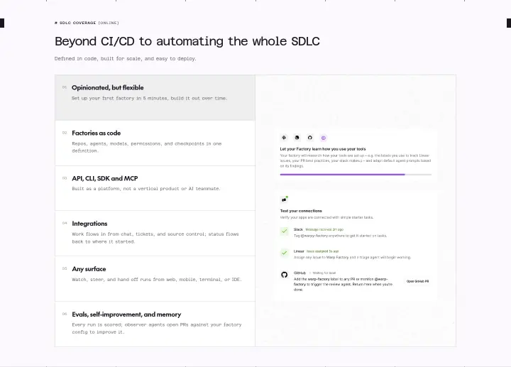 Beyond CI/CD to automating the whole SDLC on Warp