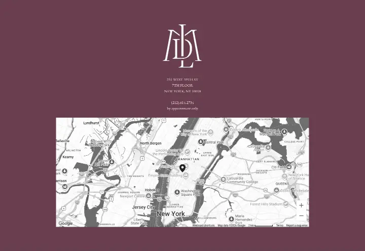 Map & hours on Lewis Miller Design