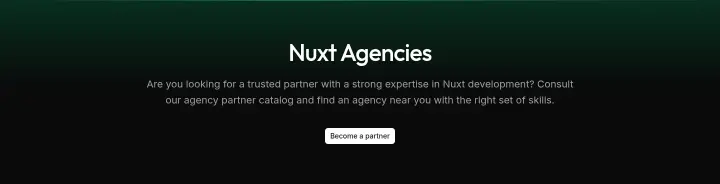 Nuxt Agencies on Nuxt
