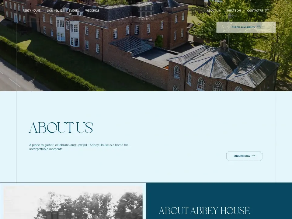 Abbey House — About