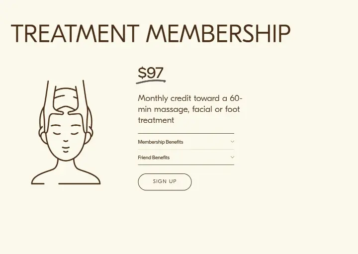 Treatment Membership on Löyly