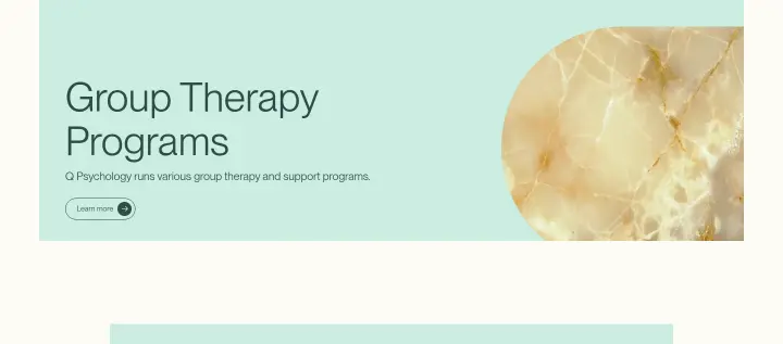 Group Therapy Programs on Q Psychology