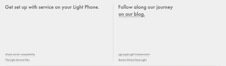Follow along our journey on our blog on Light Phone