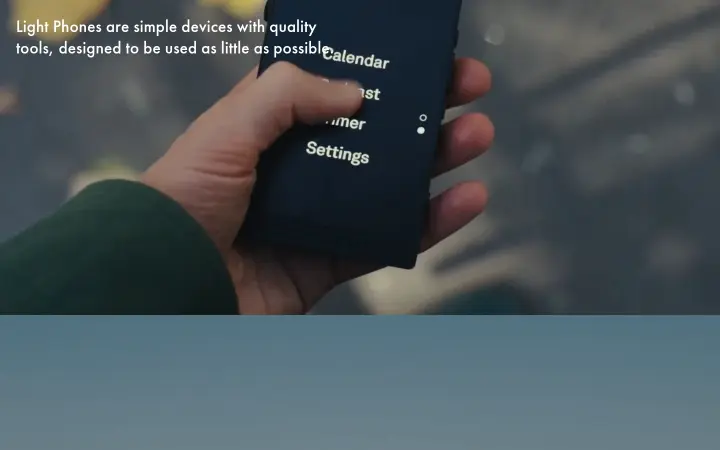 Light Phones are simple devices with quality… on Light Phone