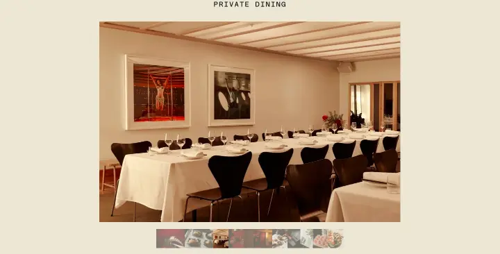 Private Dining on Supernormal
