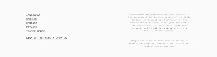 Footer on Supernormal