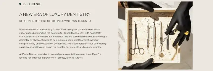 A new era of luxury dentistry on Paste Dental