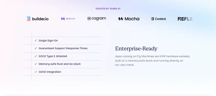Enterprise-Ready on Fly.io