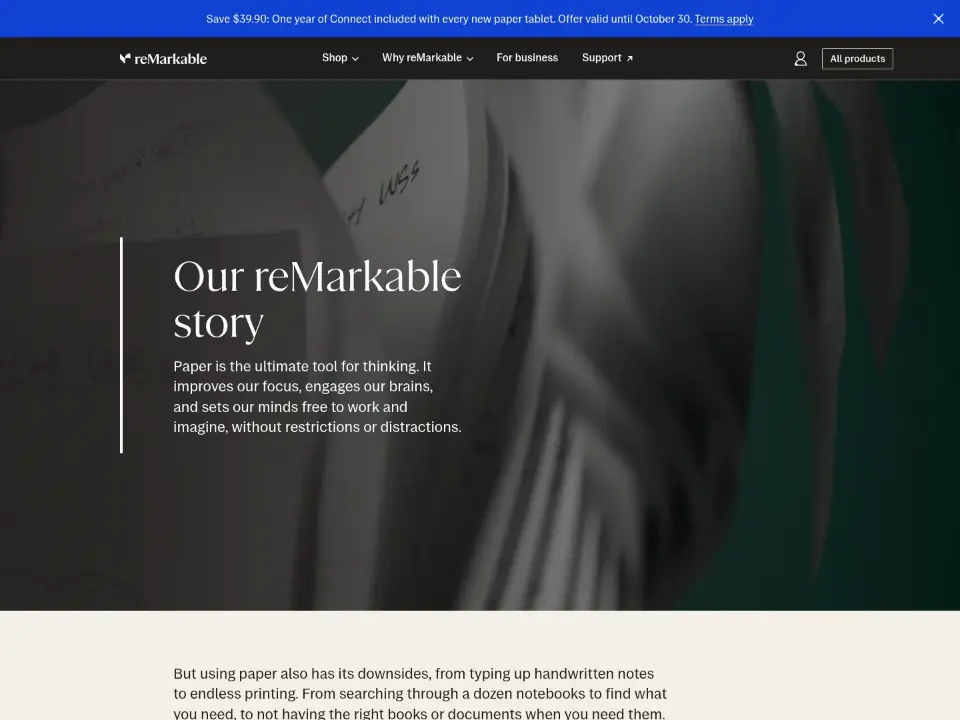 reMarkable — About