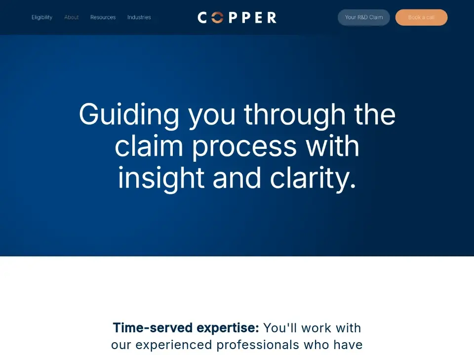 Copper Tax — About