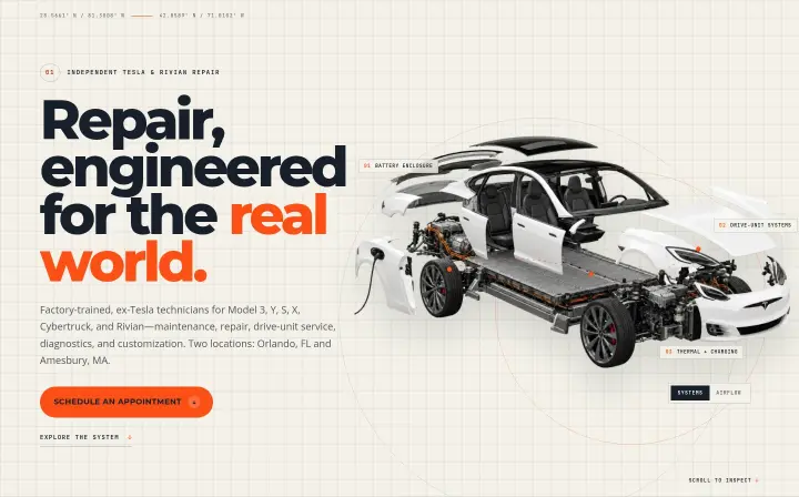 Repair, engineered for the real world on The Electrified Garage