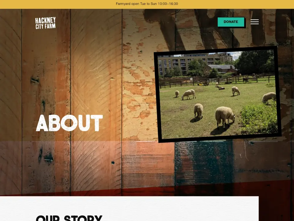 Hackney City Farm — About