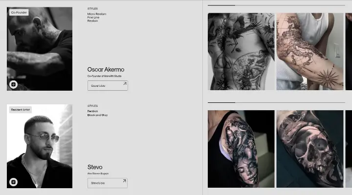 Gallery on Monolith Studio