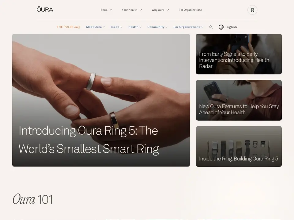 Oura — Blog