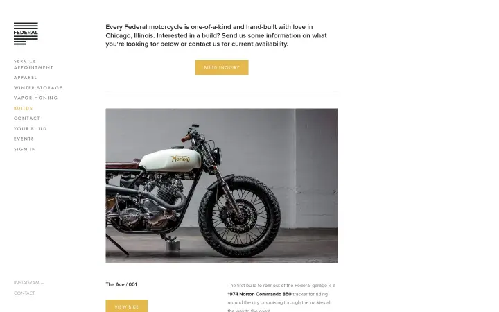 The Ace / 001 on Federal Moto