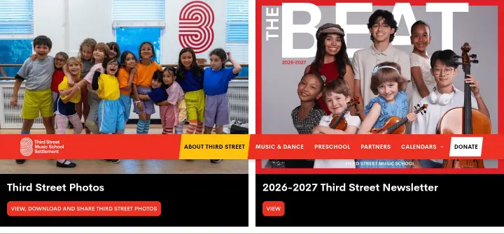 Third Street Photos on Third Street Music School Settlement