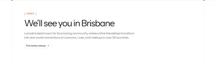 We’ll see you in Brisbane on Laravel