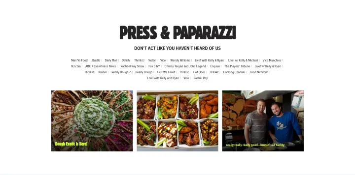Press & Paparazzi on Tony Boloney's