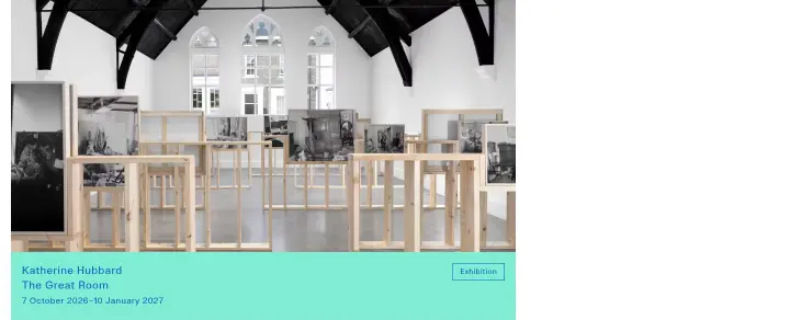 Katherine Hubbard The Great Room on Studio Voltaire